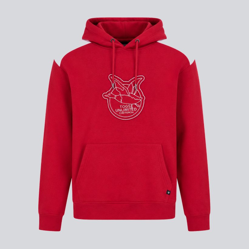 Red Togs Unlimited pullover hoodie