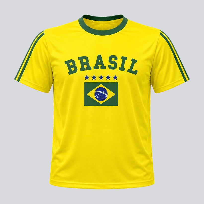 Brasil football jersey
